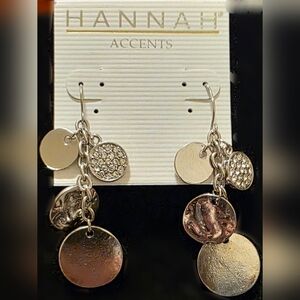 Silvertone Dangle Earrings